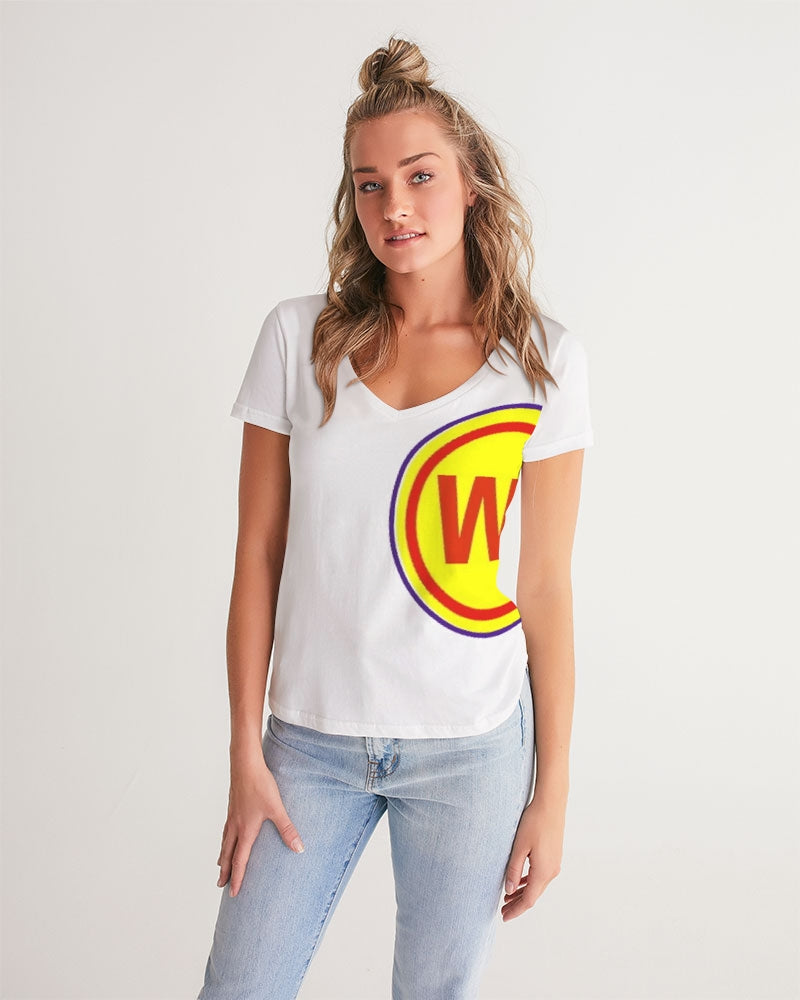 CWC LIFE Women's V-Neck Tee