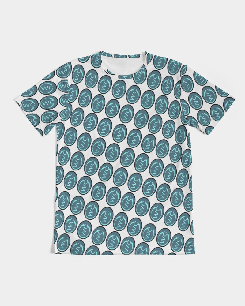 CWC White Aqua Men's Tee